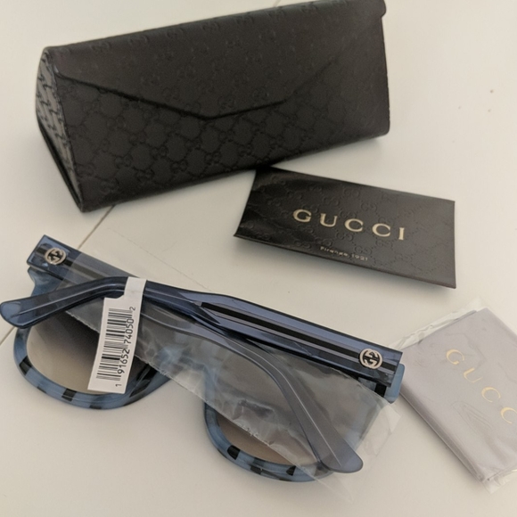 Gucci striped 53mm sunglasses - Picture 3 of 4